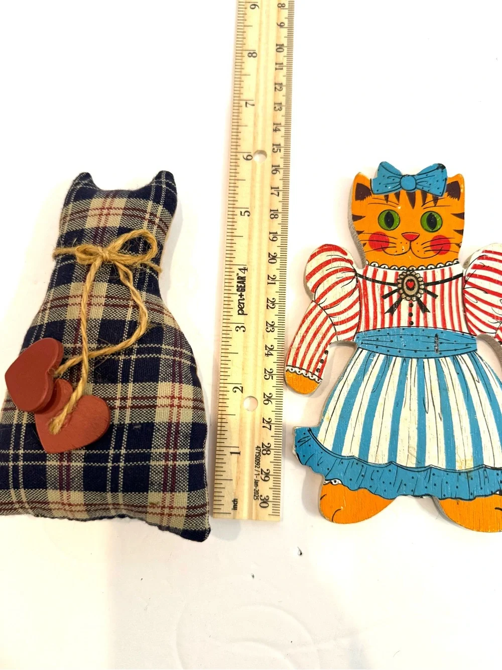 Lot of 4 Small Vintage ‘80s and ‘90s Country Cats Kittens Some Hand-painted